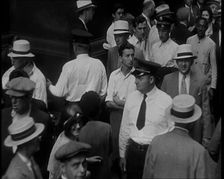 American Civilians Walking down the Streets, 1930. Creator: British Pathe Ltd