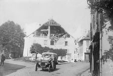 American Ambulance at Thann, Alsace, between c1915 and c1920. Creator: Bain News Service