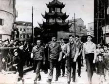 American and Chinese soldiers after the liberation of China, World War II, 1945. Creator: Unknown