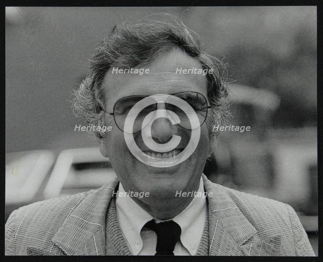 American guitar and banjo player Bucky Pizzarelli at the Capital Radio Jazz Festival, London, 1979. Artist: Denis Williams