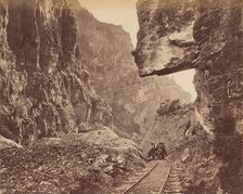 American Fork Canyon, ca. 1875. Creator: Charles Roscoe Savage