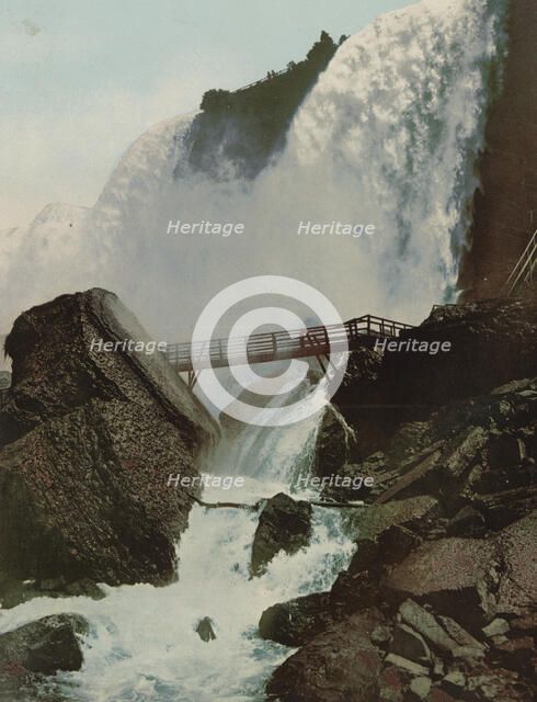 American Fall and Rock of Ages, Niagara, c1898. Creator: Unknown.