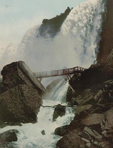 American Fall and Rock of Ages, Niagara, c1898. Creator: Unknown