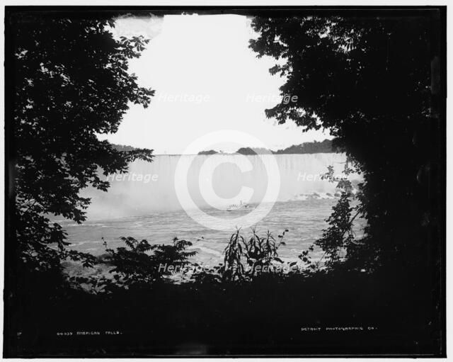 American Falls, between 1880 and 1899. Creator: Unknown.