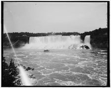 American Falls from Canada side, between 1880 and 1897. Creator: William H. Jackson