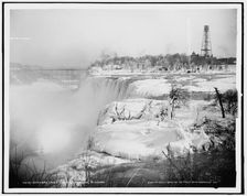 American Falls from Goat Island, Niagara, c1900. Creator: Unknown