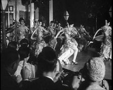 American Female Civilians Dancing During a Nightclub Performance, 1930s. Creator: British Pathe Ltd