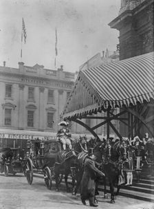 American Flag Day in London, 10 Apr 1917. Creator: Bain News Service