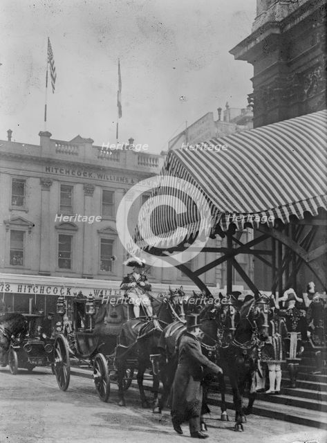 American Flag Day in London, 10 Apr 1917. Creator: Bain News Service.