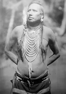 {American India] Chief Stabbed-By-Mistake, between c1915 and c1920. Creator: Bain News Service