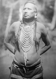 {American India] Chief Stabbed-By-Mistake, between c1915 and c1920. Creator: Bain News Service