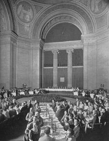 American Institute of Architects banquet, Old Fine Arts Building, Chicago, Illinois, 9 June 1922
