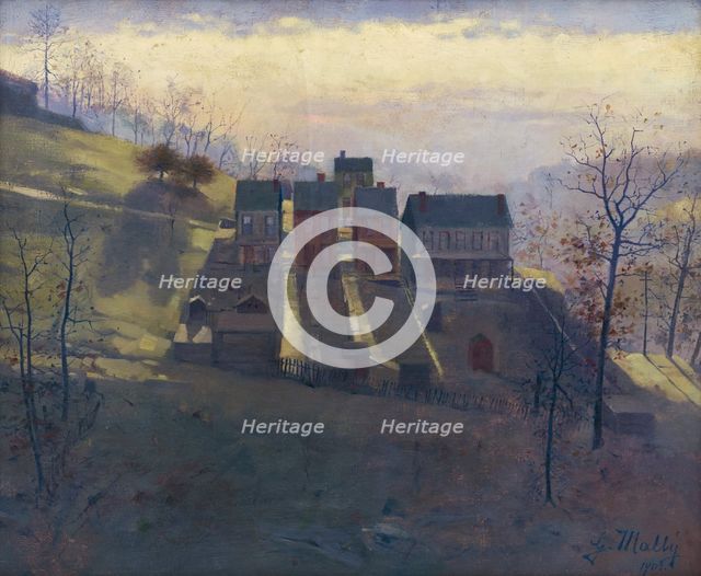 American Landscape, 1901. Creator: Gustav Mally.