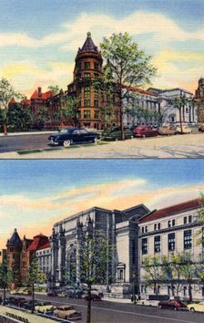 American Museum of Natural History, New York City, New York, USA, 1951