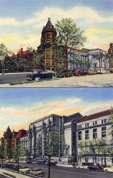 American Museum of Natural History, New York City, New York, USA, 1951