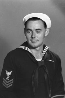 American sailor, 1940s. Creator: Cuba Photographic Studio