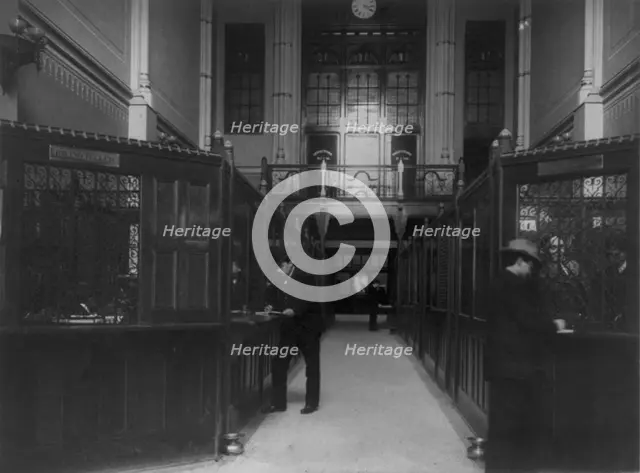 American Security and Trust Co., 1901. Creator: Frances Benjamin Johnston.