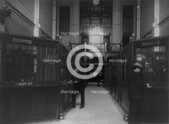 American Security and Trust Co., 1901. Creator: Frances Benjamin Johnston.