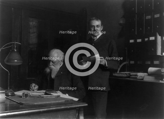 American Security & Trust Co., 1901. Creator: Frances Benjamin Johnston.