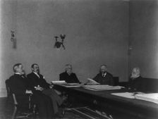 American Security Trust Co., Washington, D.C., 1901 - directors meeting, 1901. Creator: Frances Benjamin Johnston