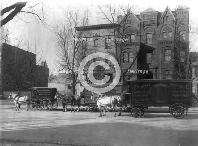 American Security & Trust Co., Washington, D.C., 1901. Creator: Frances Benjamin Johnston.