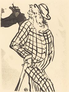 American Singer (Chanteur américain), 1893. Creator: Henri de Toulouse-Lautrec