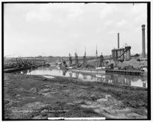 American Steel & Wire Company's plant, Cleveland, c1901. Creator: Unknown