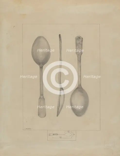 American Pewter Kerfoot, c. 1936. Creator: Henry Meyers.