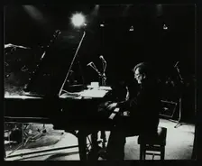 American pianist Dick Wellstood playing at Potters Bar, Hertfordshire, 1986. Creator: Denis Williams