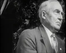 American President Warren Harding Making a Speech, 1922. Creator: British Pathe Ltd