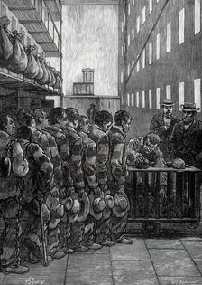 American Prison Life, Blackwell's Island, New York: Dinner-Time, 1876. Creator: Unknown