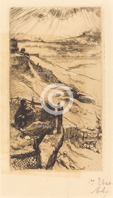 American Quarries, near Paris (Carrieres d'Amerique, pres Paris), 1898. Creator: Auguste Lepere.