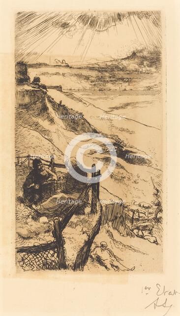 American Quarries, near Paris (Carrieres d'Amerique, pres Paris), 1898. Creator: Auguste Lepere.