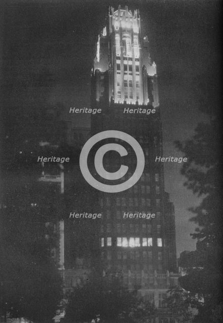 American Radiator Company Building, New York, 1925. Artist: Unknown.