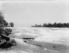 American Rapids, Niagara, between 1900 and 1906. Creator: Unknown