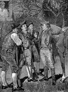 American War of Independence, 1775, (1886)