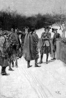 American War of Independence, 1775