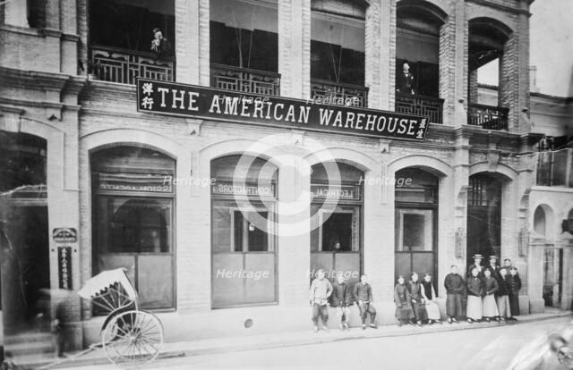 American Warehouse, Hankow, China, between c1910 and c1915. Creator: Bain News Service.