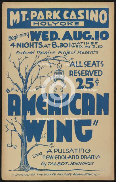 American Wing, Holyoke, [193-]. Creator: Unknown.