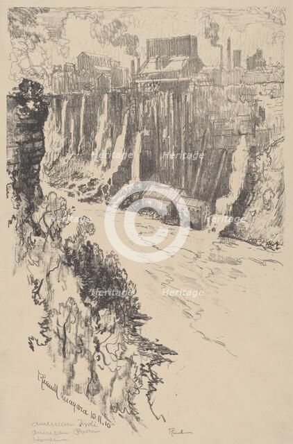 American Tivoli, 1910. Creator: Joseph Pennell.