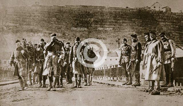 American troops march into Germany, 1918. Creator: Unknown.