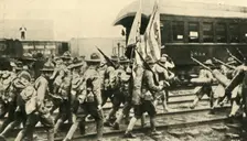 American troops, First World War, 1917, (c1920). Creator: Unknown