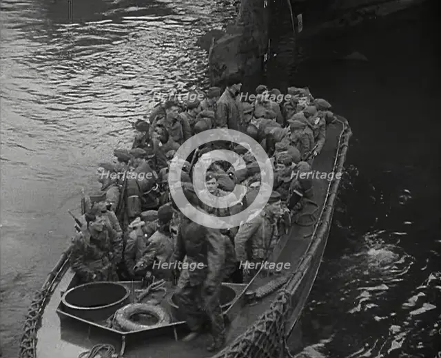 American Troops Travelling to Occupy Iceland, 1941. Creator: British Pathe Ltd.