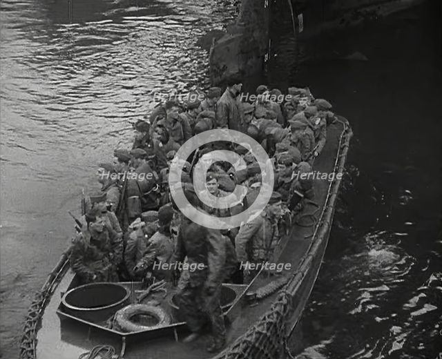 American Troops Travelling to Occupy Iceland, 1941. Creator: British Pathe Ltd.