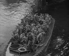 American Troops Travelling to Occupy Iceland, 1941. Creator: British Pathe Ltd