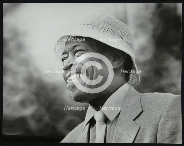 American trombonist Al Grey at the Capital Radio Jazz Festival, Alexandra Palace, London, July 1982. Creator: Denis Williams.