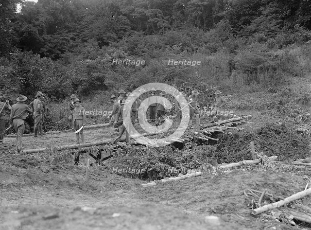 American University Training Camp, 1917. Creator: Harris & Ewing.