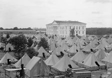 American University Training Camp - Misc. Views, 1917. Creator: Harris & Ewing