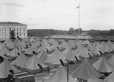 American University Training Camp - Misc. Views, 1917. Creator: Harris & Ewing