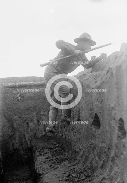American University Training Camp - Misc. Views, 1917. Creator: Harris & Ewing.
